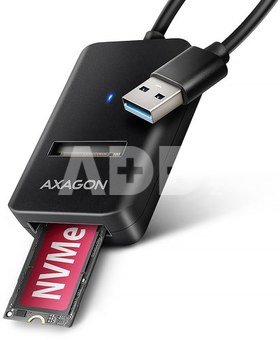 AXAGON Adapter Gen 2 M.2 NVMe/SATA SSD AMD2-AM USB-A