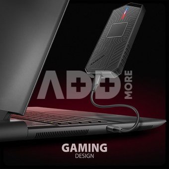 AXAGON EEM2-GAM USB-C enclosur e Gen2 M.2 NVMe/SATA SS