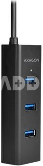AXAGON Four-port USB 3.0 hub with fast charging and power support | HUE-S2B