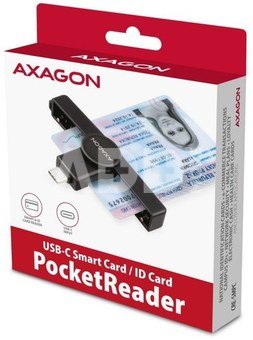 Axagon ID card reader CRE-SMPC