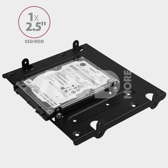 AXAGON Metal frame for mounting four 2.5" disks or two 2.5" disks and one 3.5" disk in a 5.25" position | RHD-435