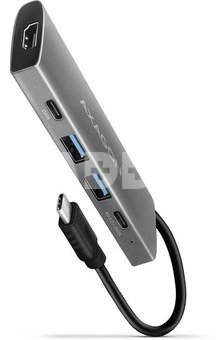 AXAGON Multi-port USB-C 10Gbps hub, 13cm | HMC-5G21