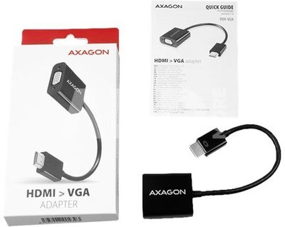 AXAGON | RVH-VGN, HDMI - VGA Reduction Adapter | 0.15 m