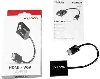 AXAGON | RVH-VGN, HDMI - VGA Reduction Adapter | 0.15 m