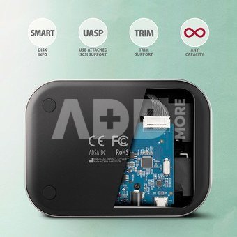 AXAGON | SuperSpeed USB DUAL 2.5"/3.5" HDD/SSD DUAL dock | ADSA-DC