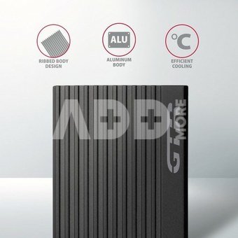 AXAGON THIN RIB 42-80mm box USB-C 3.2 Gen2 - M.2 NVMe SSD