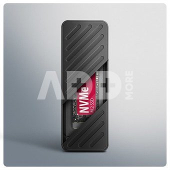 AXAGON USB-C 20Gbps - M.2 NVMe SSD ARMORED Box | EEM2-20G