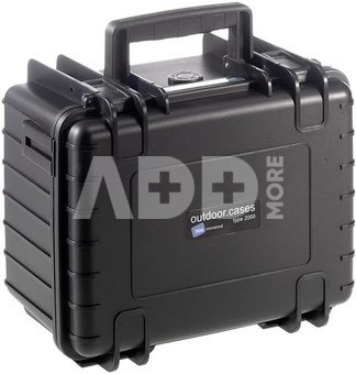 B&W International Type 2000 black incl. Padded Divider