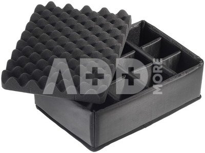 B&W International Type 4000 yellow incl. Padded Divider