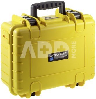 B&W International Type 4000 yellow incl. Padded Divider
