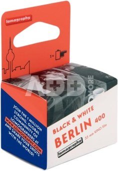 B&W Negative Film LomoChrome Berlin Kino ISO 400/135/36