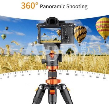 Ball Head Quick Release Plate DSLR Tripod