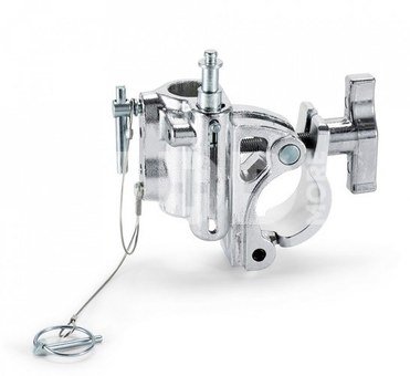 Barrel Clamp, Silver w/T-Knob 42-52mm/1.65-2.04'' &Oslash;