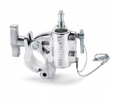 Barrel Clamp, Silver w/T-Knob 42-52mm/1.65-2.04'' &Oslash;