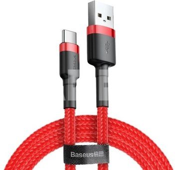 Baseus Cafule Cable USB for Type C 3A 0.5M Red+Red