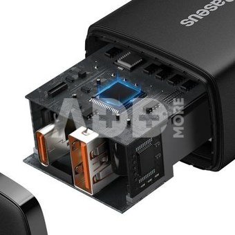 Baseus Compact Quick Charger USB and USB-C 20W EU