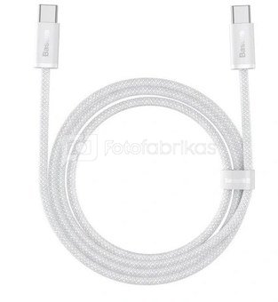 BASEUS Dynamic Data Cable USB-C to USB-C 100w 2m White