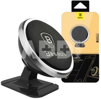 Baseus Magnetick&yacute; drž&aacute;k do auta pro smartphone (stř&iacute;brn&yacute;)