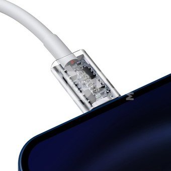 Baseus Superior Series Cable USB-C to Lightning, 20W, PD, 0,25m (white)