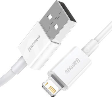 Baseus Superior Series Cable USB to Lightning, 2.4A, 1m (white)