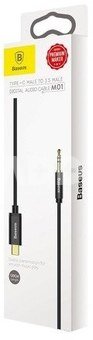 Baseus Yiven USB-C to 3,5mm, 1.2m (Black)