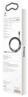 Baseus Yiven USB-C to 3,5mm, 1.2m (Black)