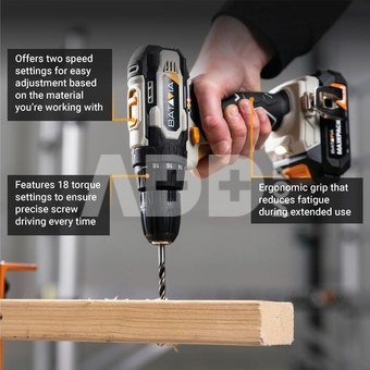 Batavia B.V. 18V Drill Driver - Without Battery and Charger in BMC
