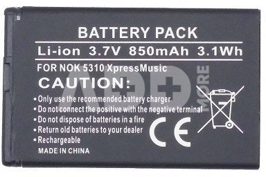 Battery Nokia BL-4CT (2720, 5310, X3)