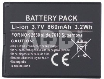 Battery Nokia BL-4S (2680, 3600, 7020)