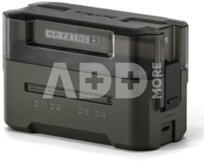 Tilta NP-FZ100 Charging Station Battery Kit (4 Batteries) - Green