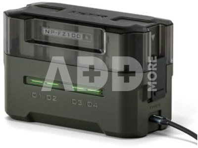 Tilta NP-FZ100 Charging Station Battery Kit (4 Batteries) - Green