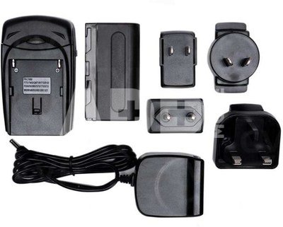 SmallHD Battery & Charger Kit with 4 International AC Plugs