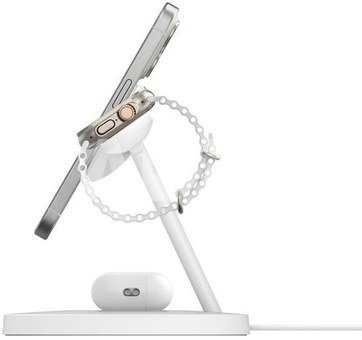 Belkin Boost Charge Pro 3in1 Qi2 15W, white