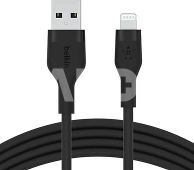Belkin Flex Lightning/USB-A 1m mfi cert., black CAA008bt1MBK