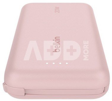 Belkin BOOST Charge Powerbk. 20W 10.000mAh USB-C rosa BPB021hqPK