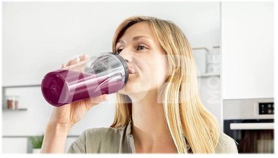 Bosch | VitaPower ToGo Smoothie Maker | MMB2111S | Tabletop | 450 W | Jar material Tritan | Jar capacity 0.6 L | Ice crushing | Silver