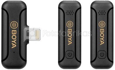 Boya 2.4 GHz Tie pin Microphone Wireless BY-WM3T2-D2 for iOS