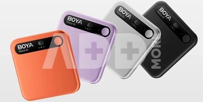 Boya Notra AI Note Taker, cosmic orange