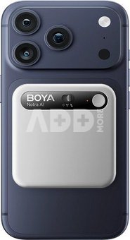 Boya Notra AI Note Taker, purple