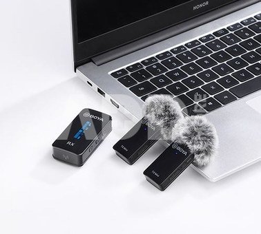 Boya Ultra Compact Dual-Channel Wireless Microphone BY-XM6-S2 Mini