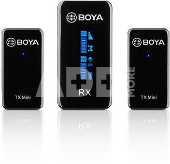 Boya Ultra Compact Dual-Channel Wireless Microphone BY-XM6-S2 Mini