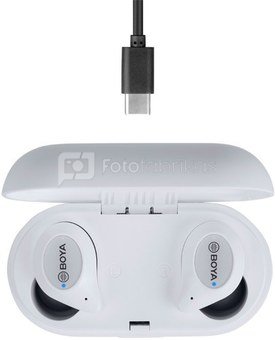Boya wireless headset True Wireless BY-AP1, white