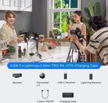 Boya wireless microphone Boyalink 3-01