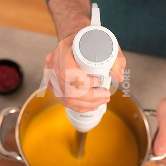 Braun | Hand Blender | MQ50001MWH | Hand Blender | 1000 W | Jar material BPA free | Jar capacity 0.6 L | White