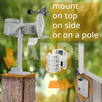 BRESSER 5-in-1 Comfort Weather Station with Colour Display white