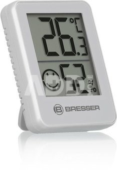 BRESSER Temeo Hygro indikatorius 6 dalių rinkinys Termo-/Higrometras baltas