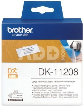 Brother Large Address Labels DK-11208