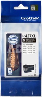 Brother LC427XLBK Ink Cartridge, Black