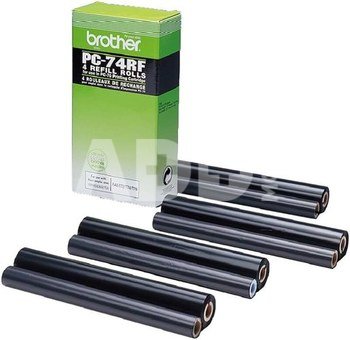 Brother PC 74 RF Pack of 4 Thermal Transfer Ribbon