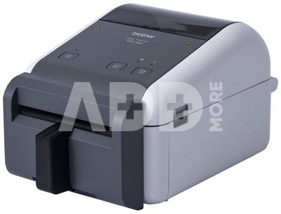 Brother TD-4425DNFC 4-inch Desktop Linerless Label Printer 203DPI, USB-C/LAN | Brother